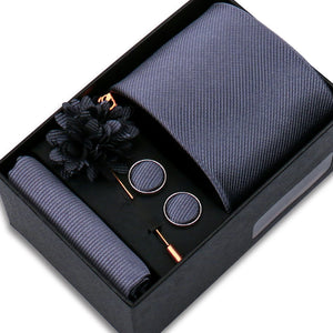 Top-Quality Solid Color Tie Set – The Perfect Touch of Elegance