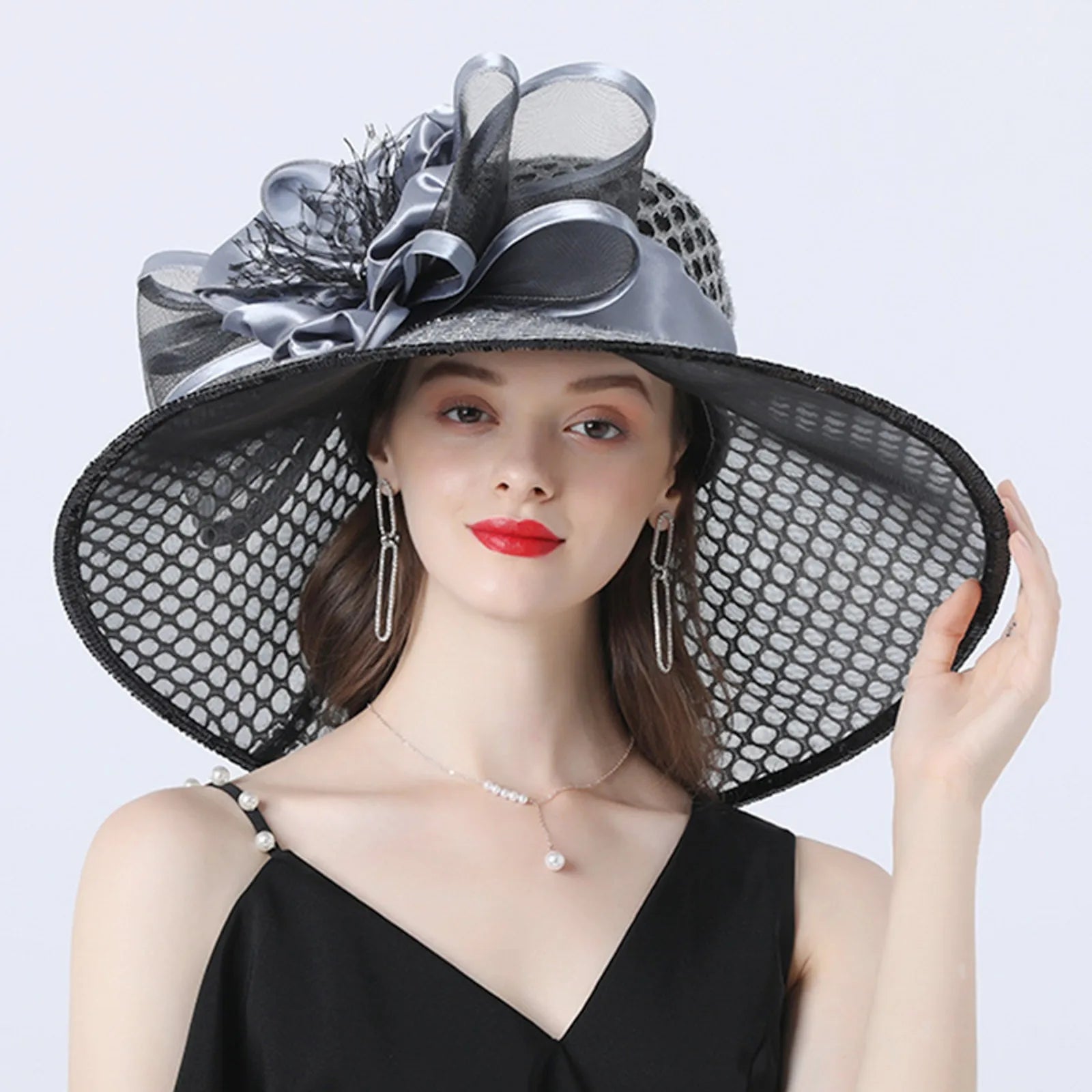 Wide Brim Women’s Church Hat