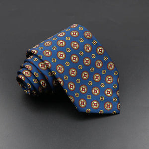 Men’s Fashion Silk Tie – 7.5cm Soft Novelty Necktie