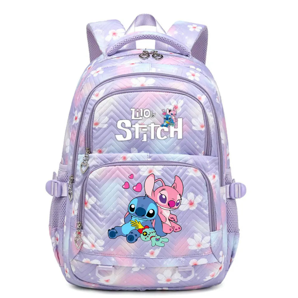 π Stitch Backpack for Boys & Girls