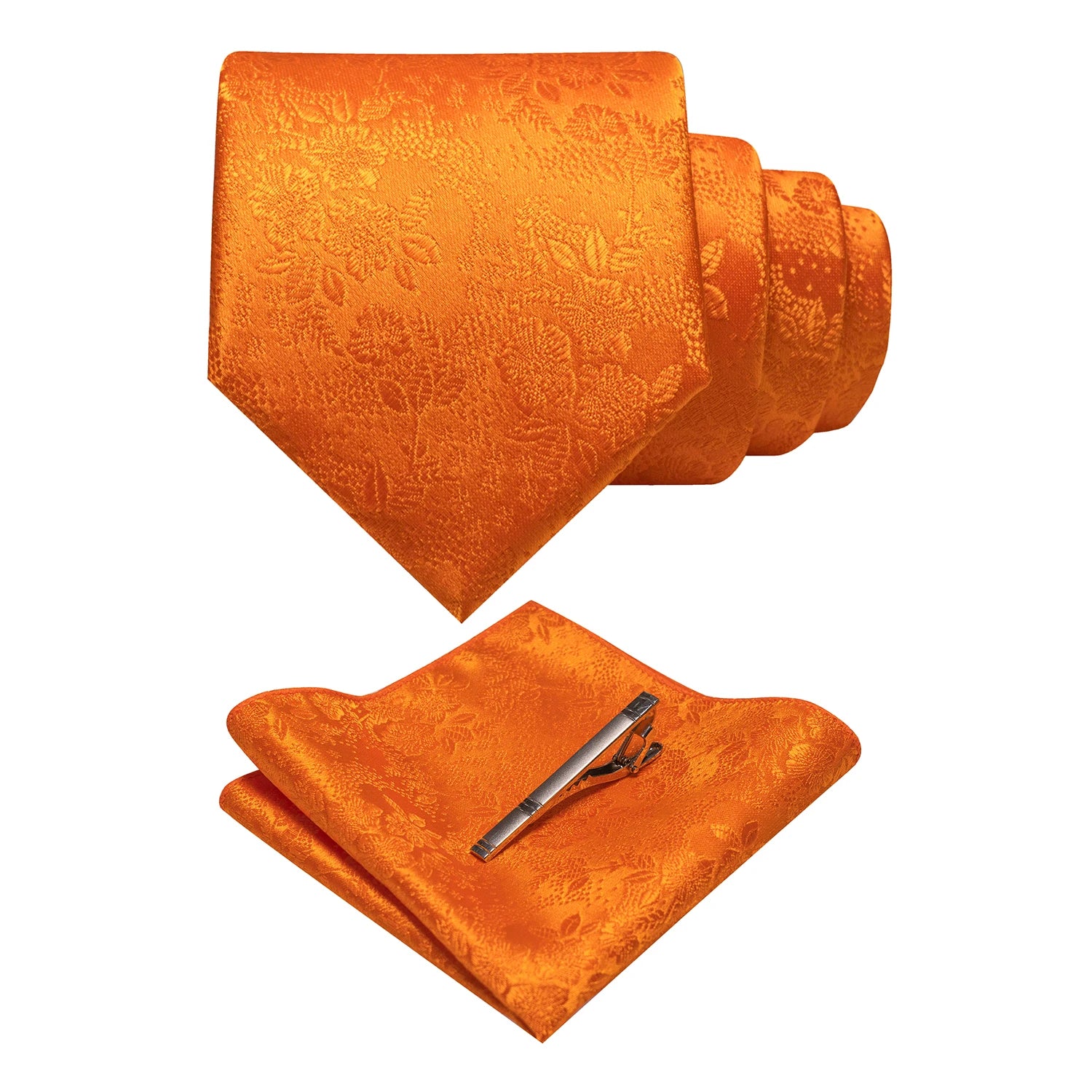 JEMYGINS Floral Silk Menβs Tie Set β Elevate Your Style with Elegance