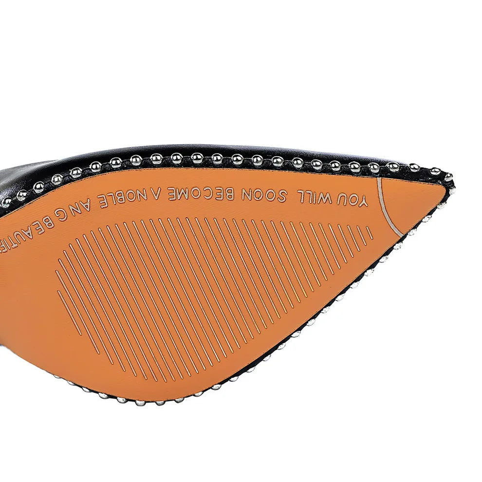 π₯ Studded Rivet High Heels β Bold, Chic & Unapologetically You