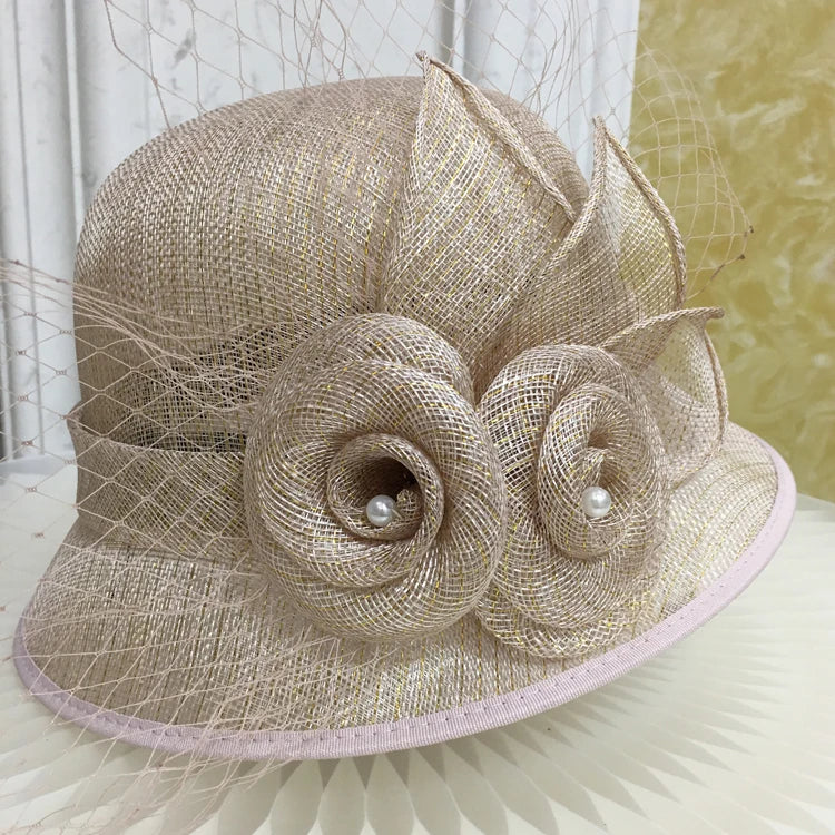 X4138 British Linen Top Hat for Women