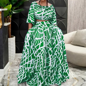 πΈ Boho Luxurious Two-Pieces Set for Women