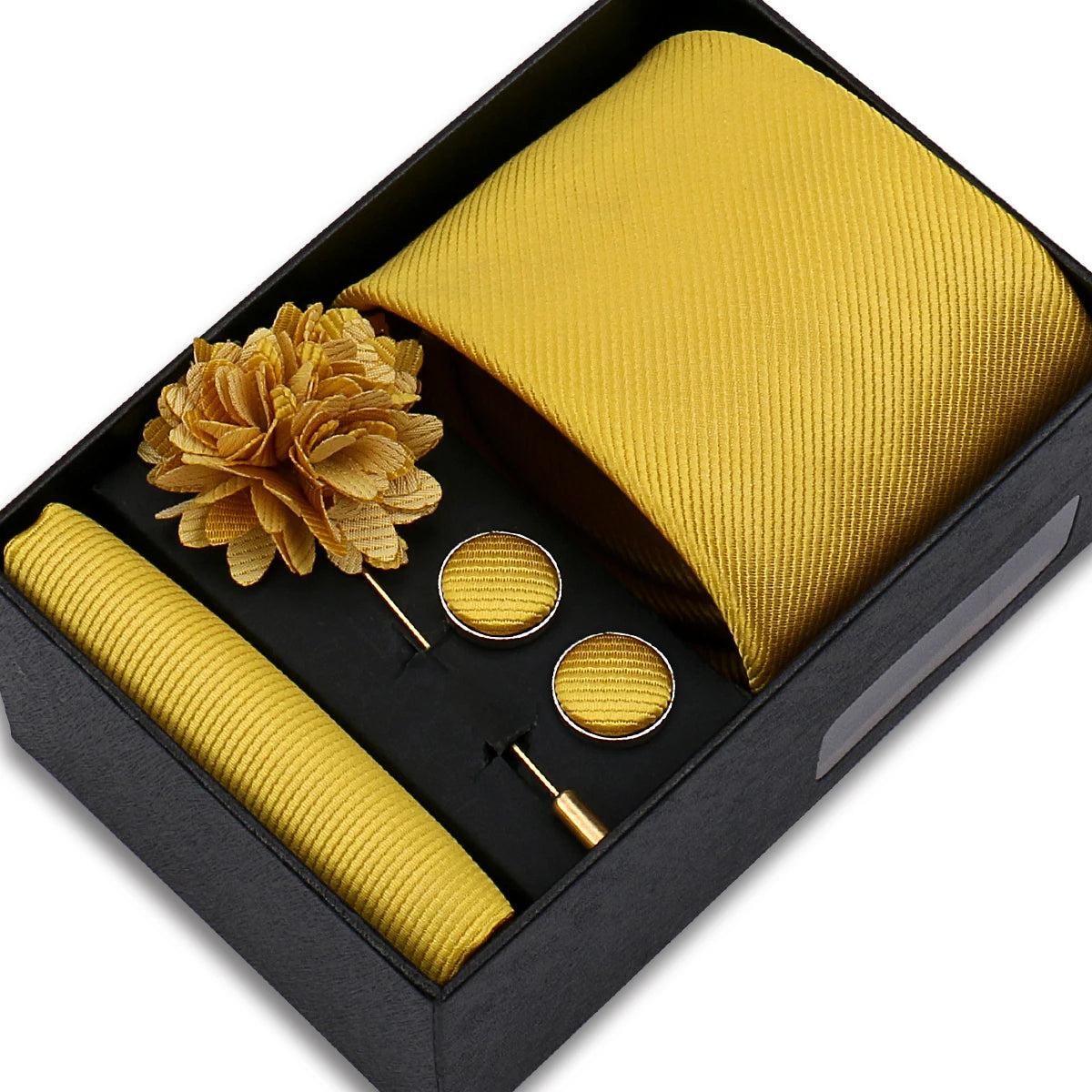 Top-Quality Solid Color Tie Set β The Perfect Touch of Elegance