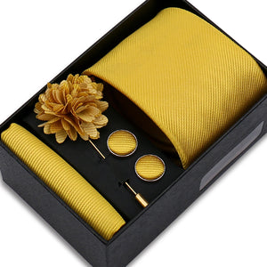 Top-Quality Solid Color Tie Set – The Perfect Touch of Elegance