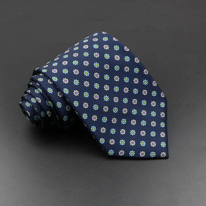 Men’s Fashion Silk Tie – 7.5cm Soft Novelty Necktie