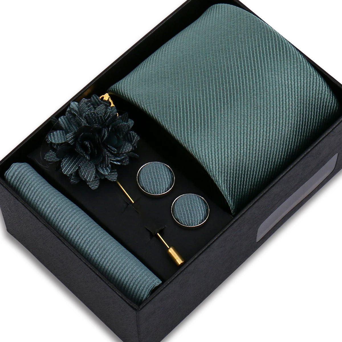 Top-Quality Solid Color Tie Set β The Perfect Touch of Elegance