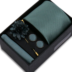 Top-Quality Solid Color Tie Set – The Perfect Touch of Elegance