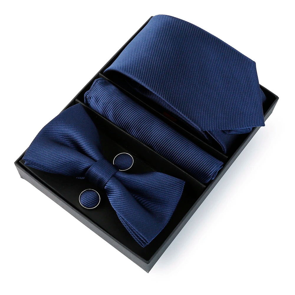 Newest Design Silk Tie Set β The Ultimate Gentlemanβs Gift