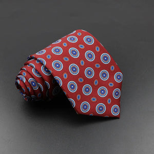 Men’s Fashion Silk Tie – 7.5cm Soft Novelty Necktie