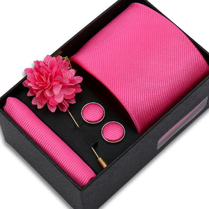 Top-Quality Solid Color Tie Set – The Perfect Touch of Elegance