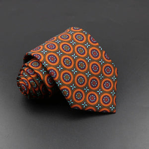 Men’s Fashion Silk Tie – 7.5cm Soft Novelty Necktie