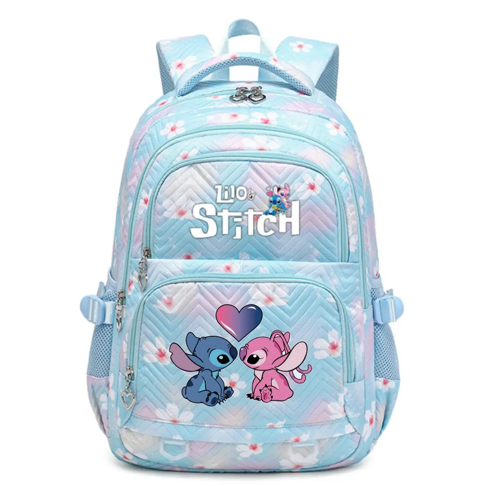 π Stitch Backpack for Boys & Girls