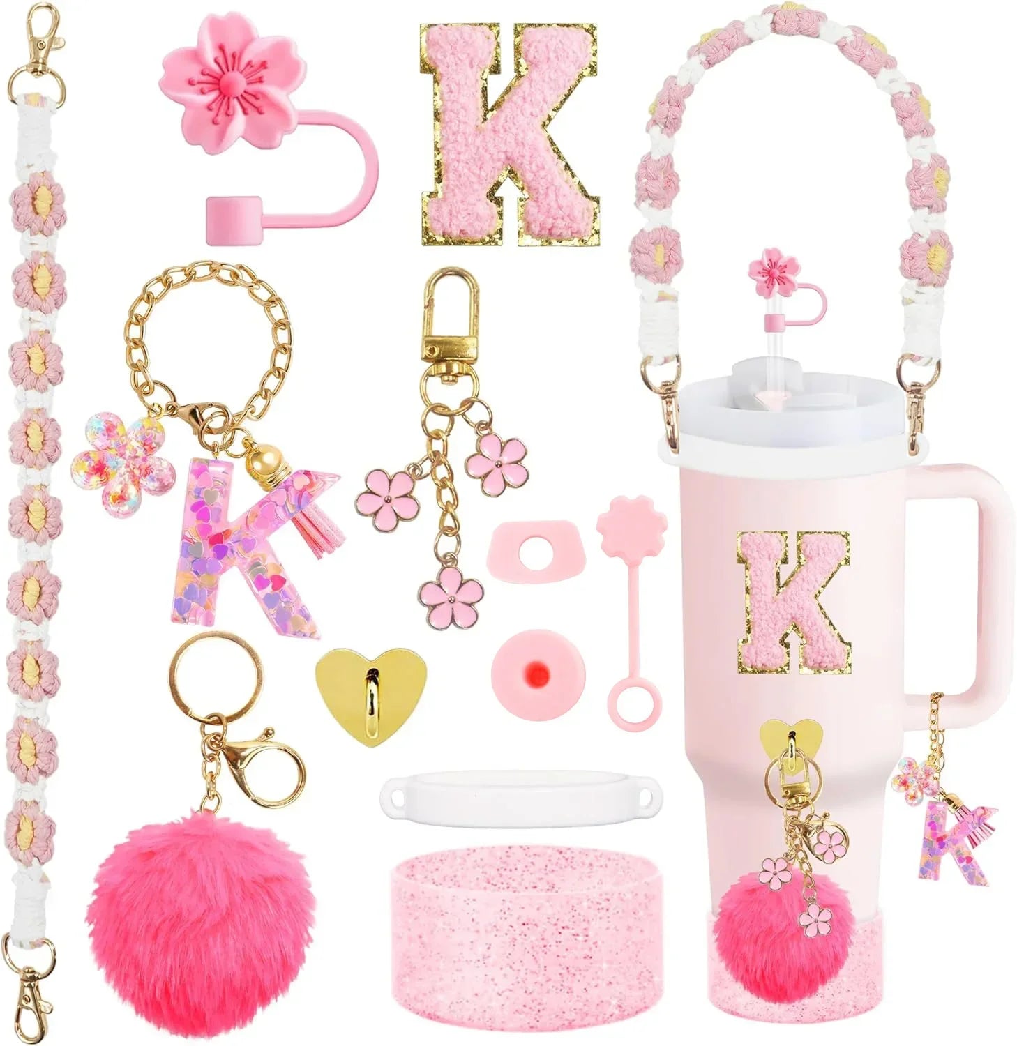 ✨12PCS Ultimate Accessory Set! Fits 30oz & 40oz Stanley Cups