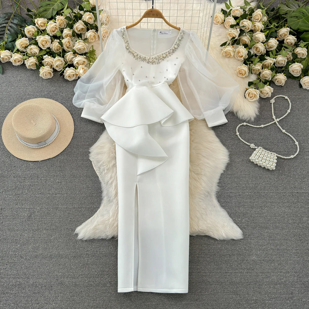 Introducing Our Chic Vintage Evening Party Dress