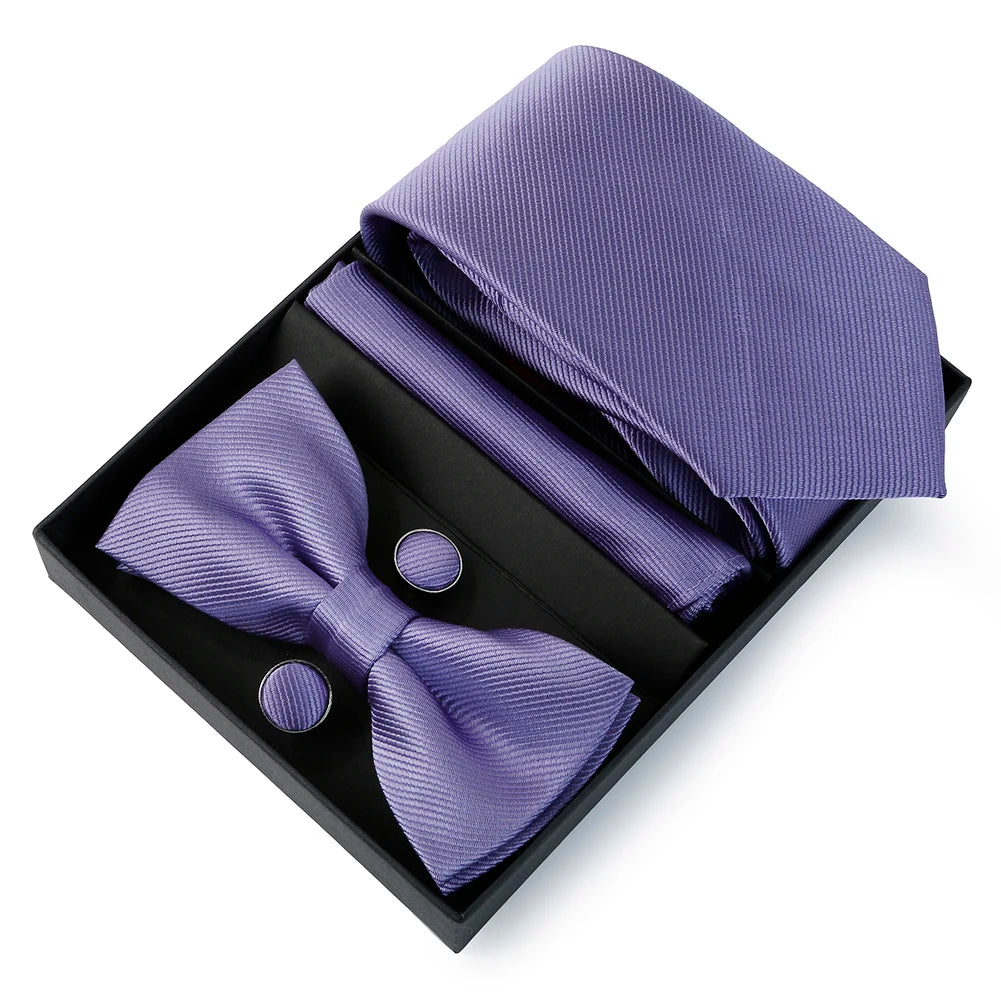 Newest Design Silk Tie Set β The Ultimate Gentlemanβs Gift