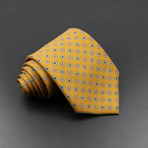Men’s Fashion Silk Tie – 7.5cm Soft Novelty Necktie