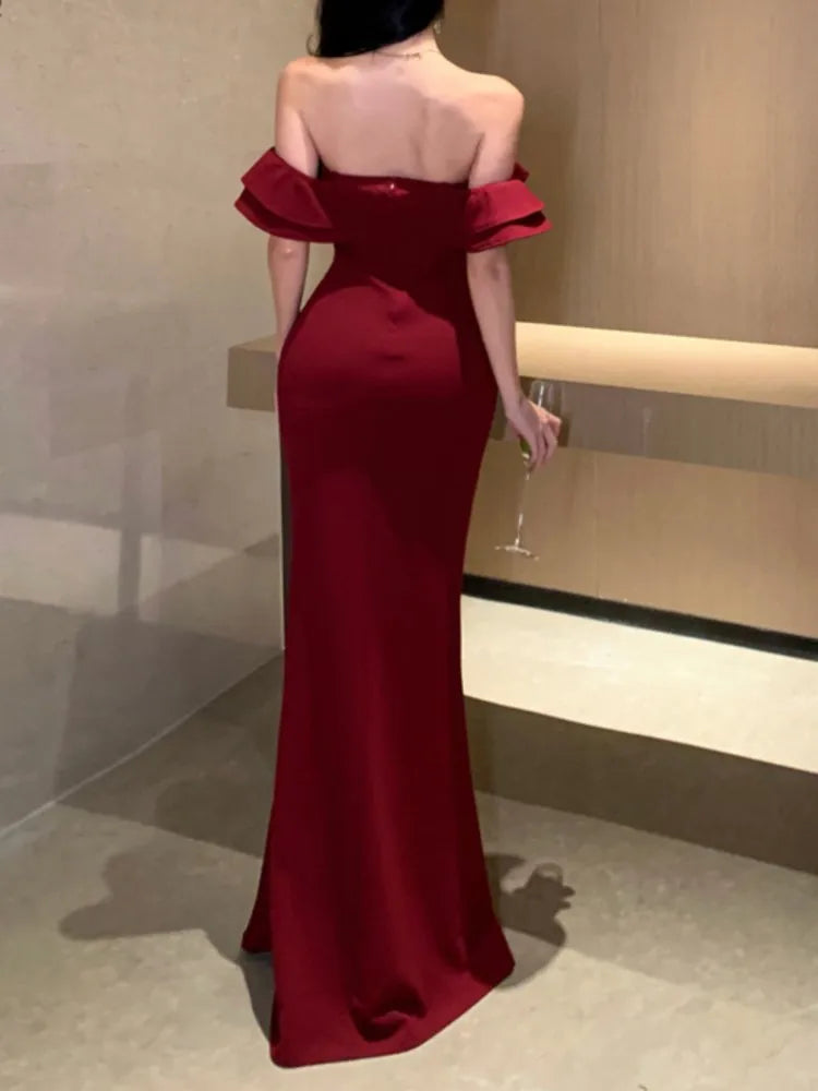 Sexy Bodycon Long Dress – Elegant & Sultry for Any Occasion