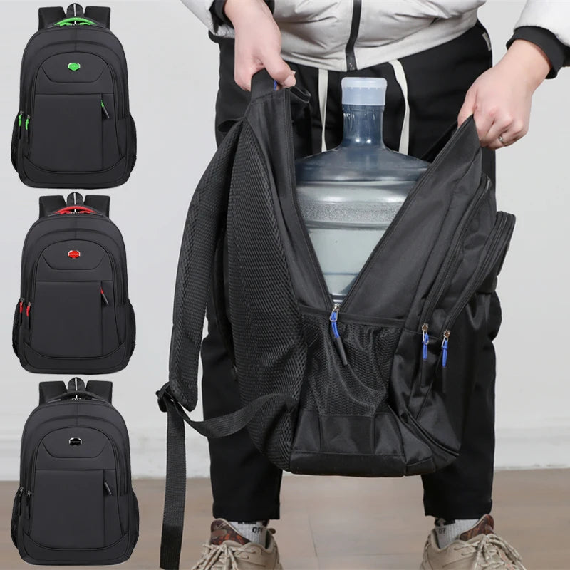π Menβs Oxford Waterproof Backpack