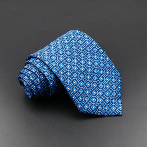 Men’s Fashion Silk Tie – 7.5cm Soft Novelty Necktie