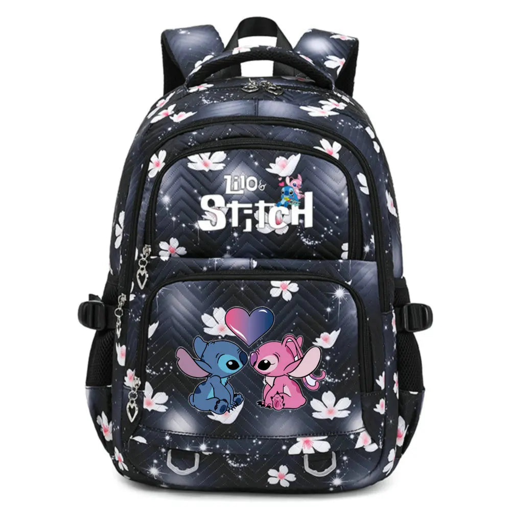 π Stitch Backpack for Boys & Girls