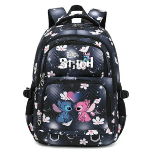 π Stitch Backpack for Boys & Girls