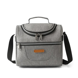 Print Cartoon Insulated Lunch Tote