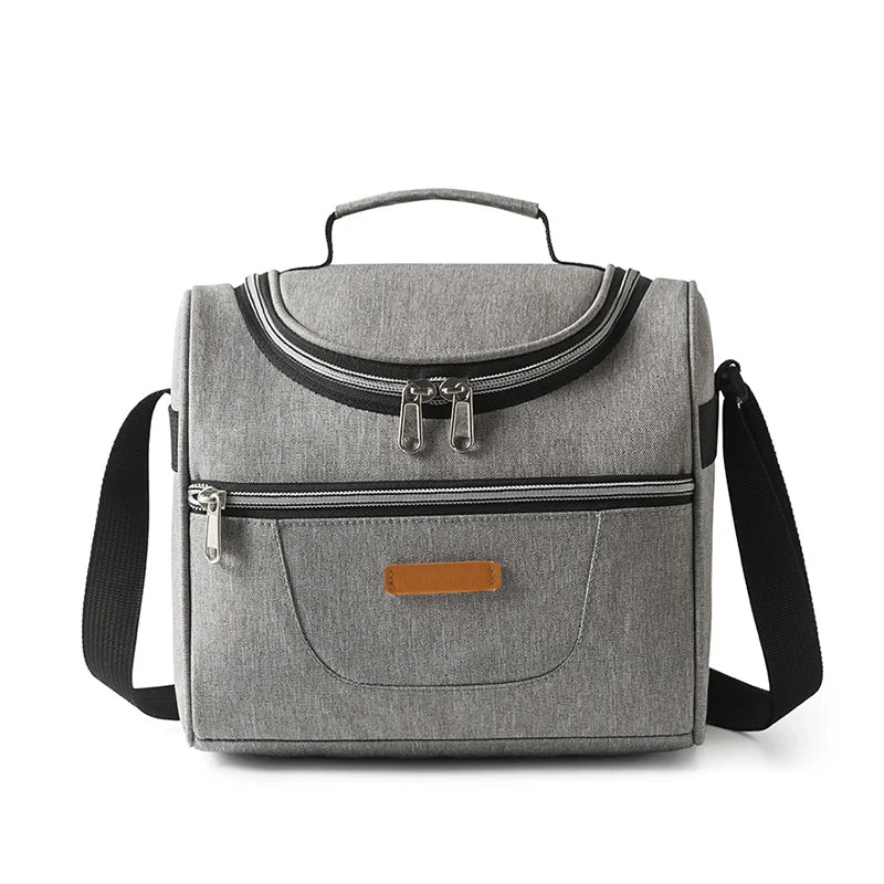 Print Cartoon Insulated Lunch Tote