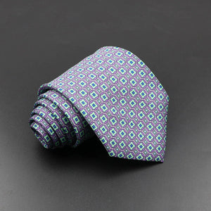 Men’s Fashion Silk Tie – 7.5cm Soft Novelty Necktie
