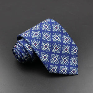 Men’s Fashion Silk Tie – 7.5cm Soft Novelty Necktie