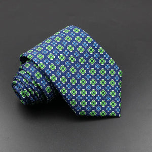 Men’s Fashion Silk Tie – 7.5cm Soft Novelty Necktie