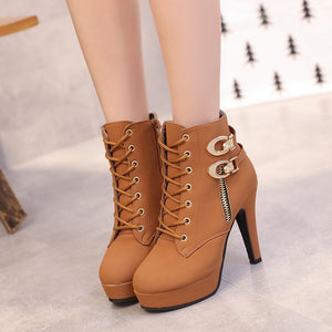 Korean Style Short Tube & Ankle Boots