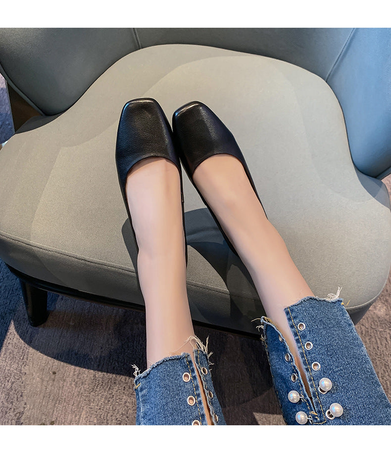 Womenβs Thick Heel High Heeled Shoes