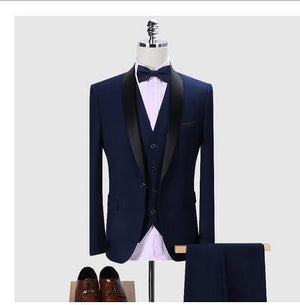 Men's 3-Piece Slim Fit Suit – High-Quality, Stylish & Versatile