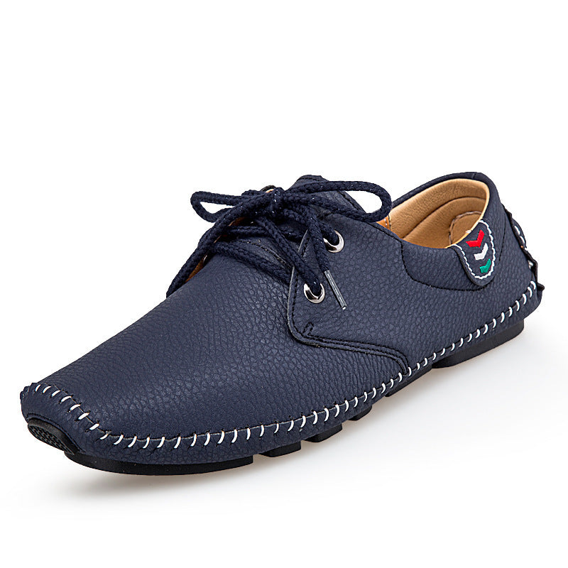 Casual Leather Shoes - Men's Sneakers | British Leather Craftsmanship