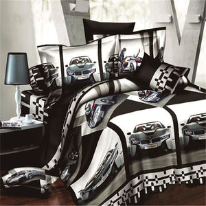 Brushed 3D Four-Piece Set