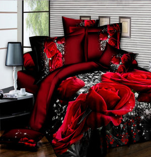Brushed 3D Four-Piece Set