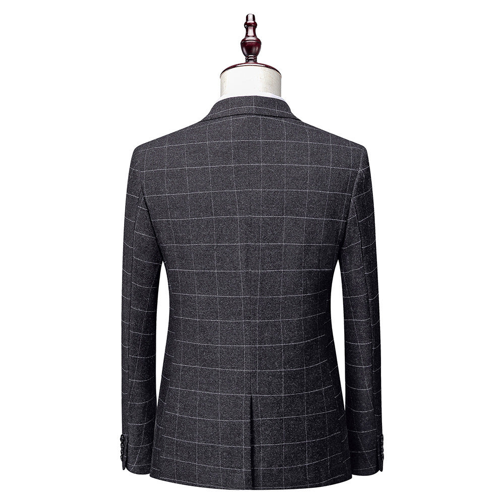 Men's Korean Slim Fit Business & Wedding Suit