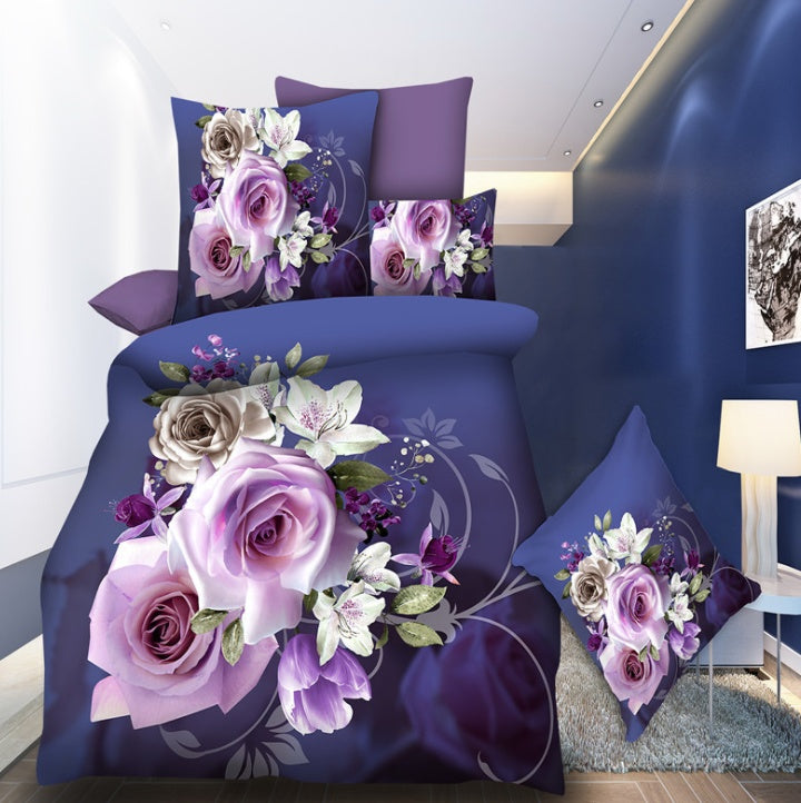 Brushed 3D Four-Piece Set