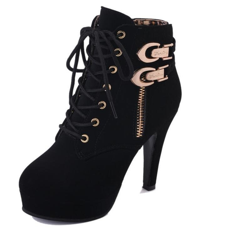 Korean Style Short Tube & Ankle Boots