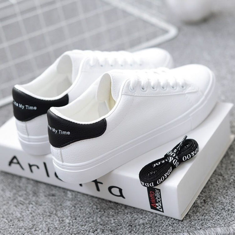 Spring New Casual Flat White Shoes for Women