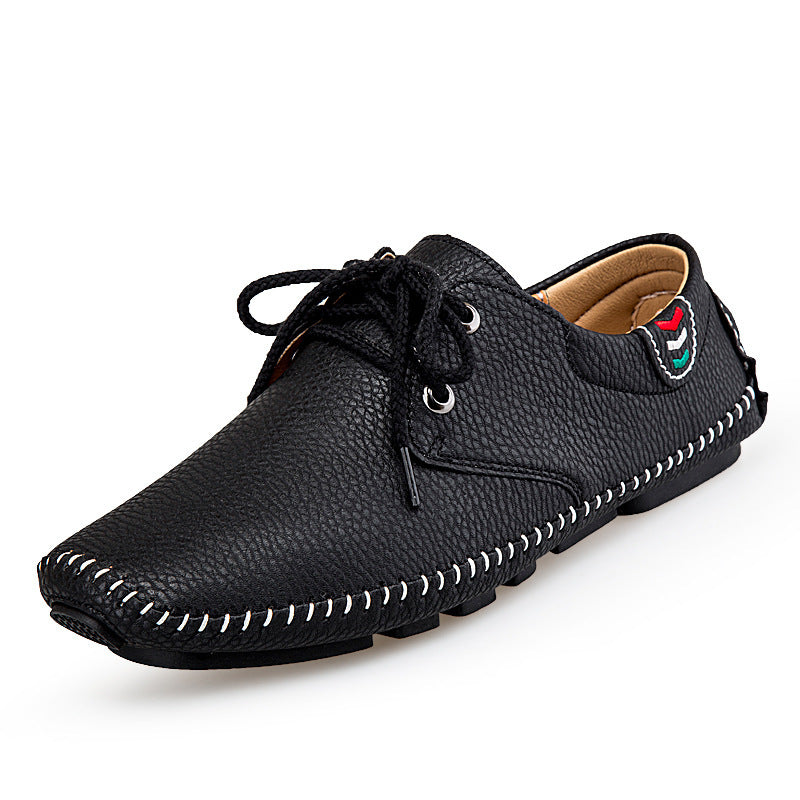 Casual Leather Shoes - Men's Sneakers | British Leather Craftsmanship