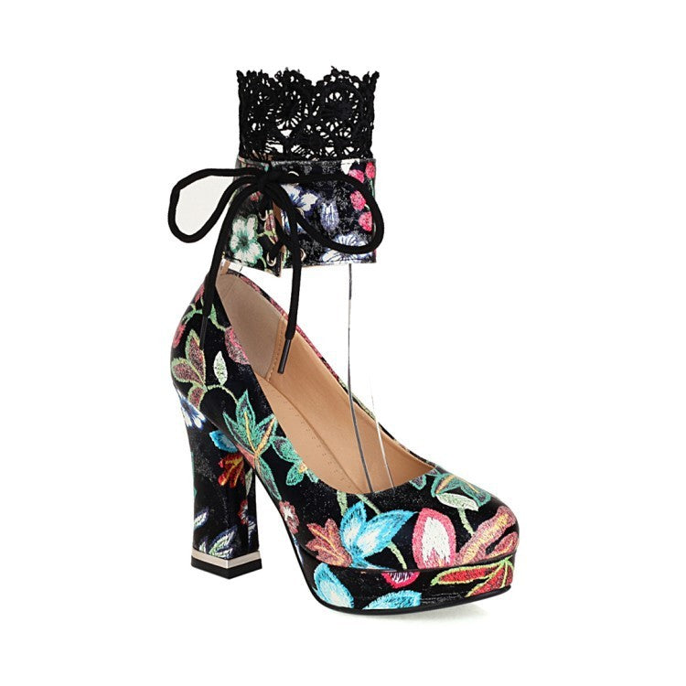 Chunky Heel Fashion Women's Shoes – Perfect for Spring & Autumn