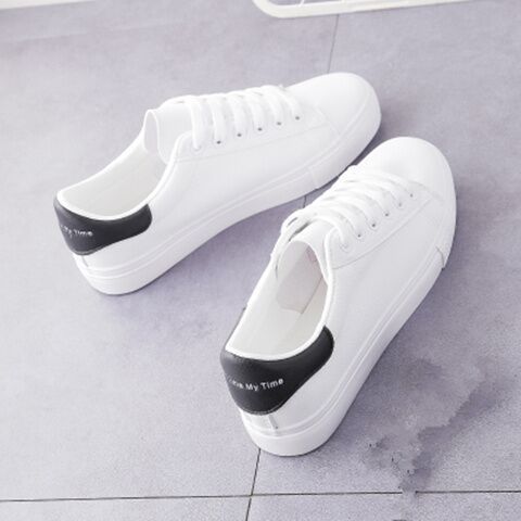 Spring New Casual Flat White Shoes for Women