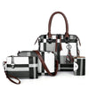 New Luxury Plaid Women's Designer Handbags