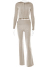Knitted Hooded Suit – Women’s Two-Piece Lounge Set
Cozy, Chic & Effortlessly Stylish