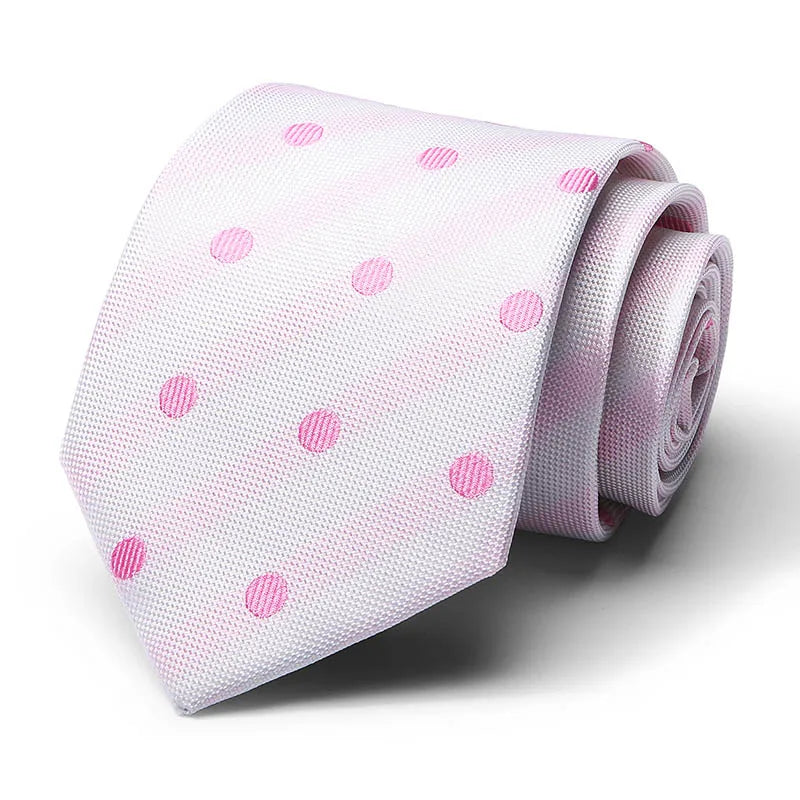 Men’s Colorful Silk Tie – Slim & Stylish for Any Occasion