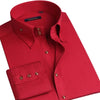 Luxury Silk Cotton Men's Dress Shirt – Slim Fit, Hand-Sewn Elegance