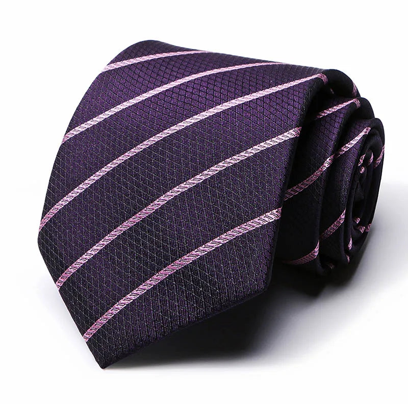 Men’s Colorful Silk Tie – Slim & Stylish for Any Occasion